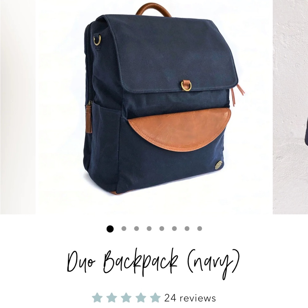 Momkindness large canvas diaper bag